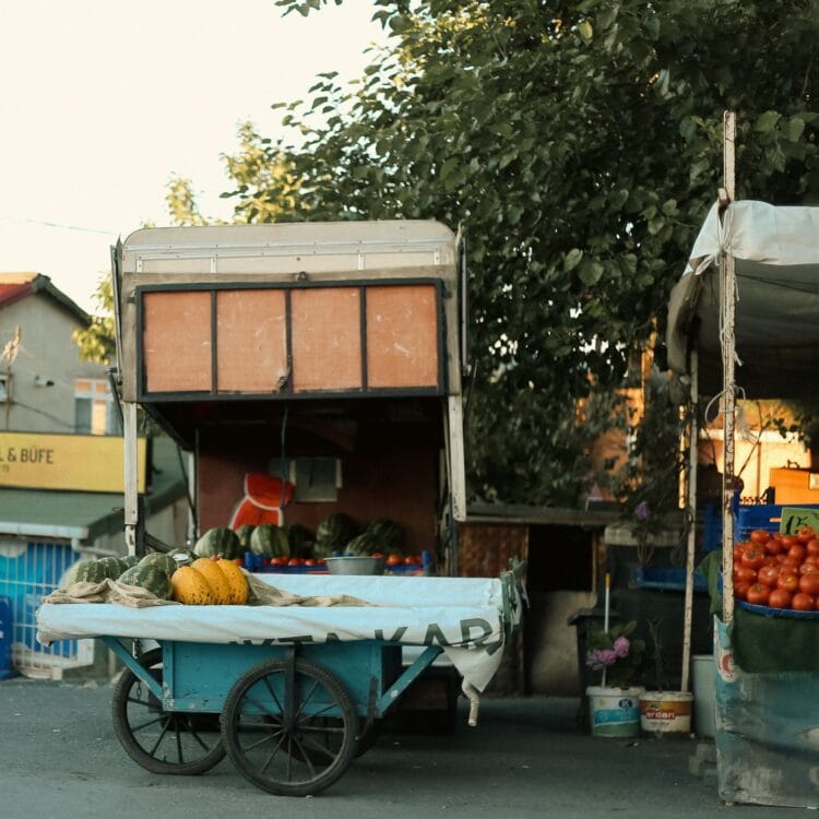 Farmers Market Stall